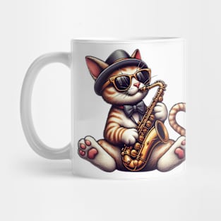 Jazz Cat Mug